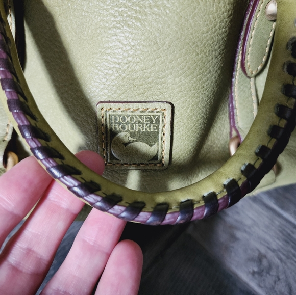 Dooney & Bourke Florentine Satchel Handbag Purse - Picture 3 of 14